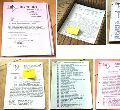 various-Electronotes -classic analogue info